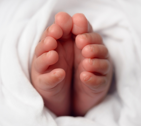 image pieds de bébé